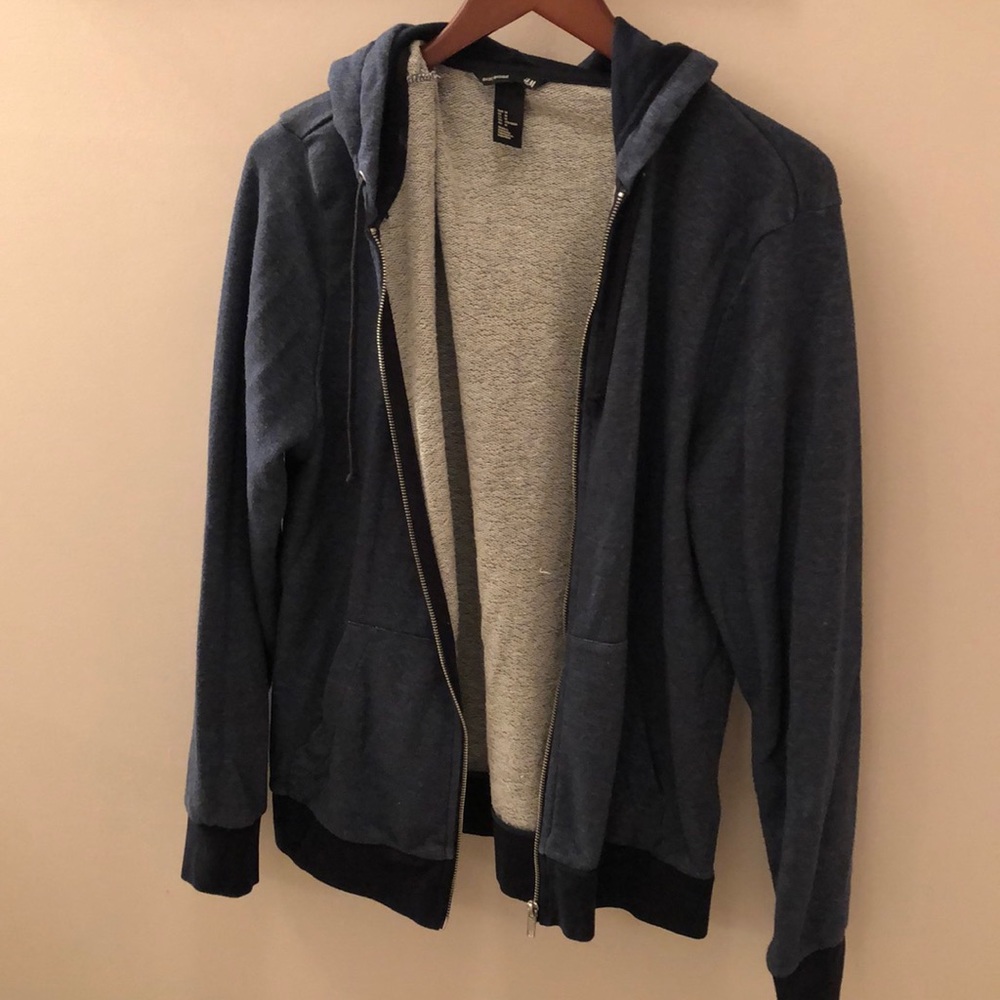 H&M blue hoodie